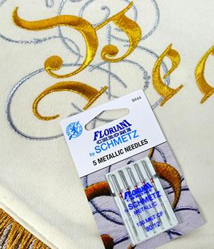 Schmetz Chrome Metallic Needles Size: 80/12