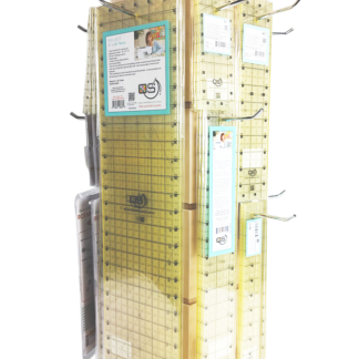 Counter Top Spinner Rack - Quilters Select Rulers & Rotary Cutters