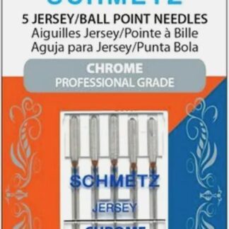 Schmetz Jersey Ball Point 90/14 Chrome Machine Needles (package of 5)
