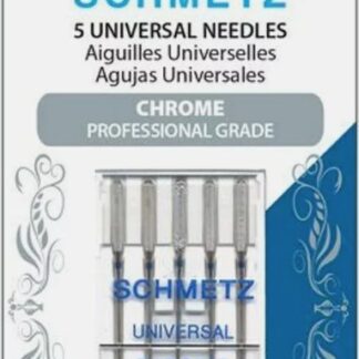Schmetz Universal 90/14 Chrome Machine Needles (package of 5)