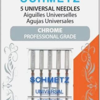 Schmetz Universal 80/12 Chrome Machine Needles (package of 5)