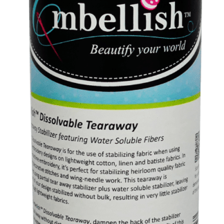 Embellish Dissolvable Tearaway  9" x 10 yds