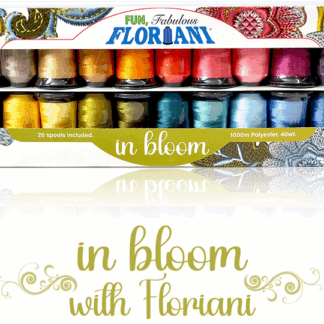 Floriani In Bloom Thread Set - 20 spools