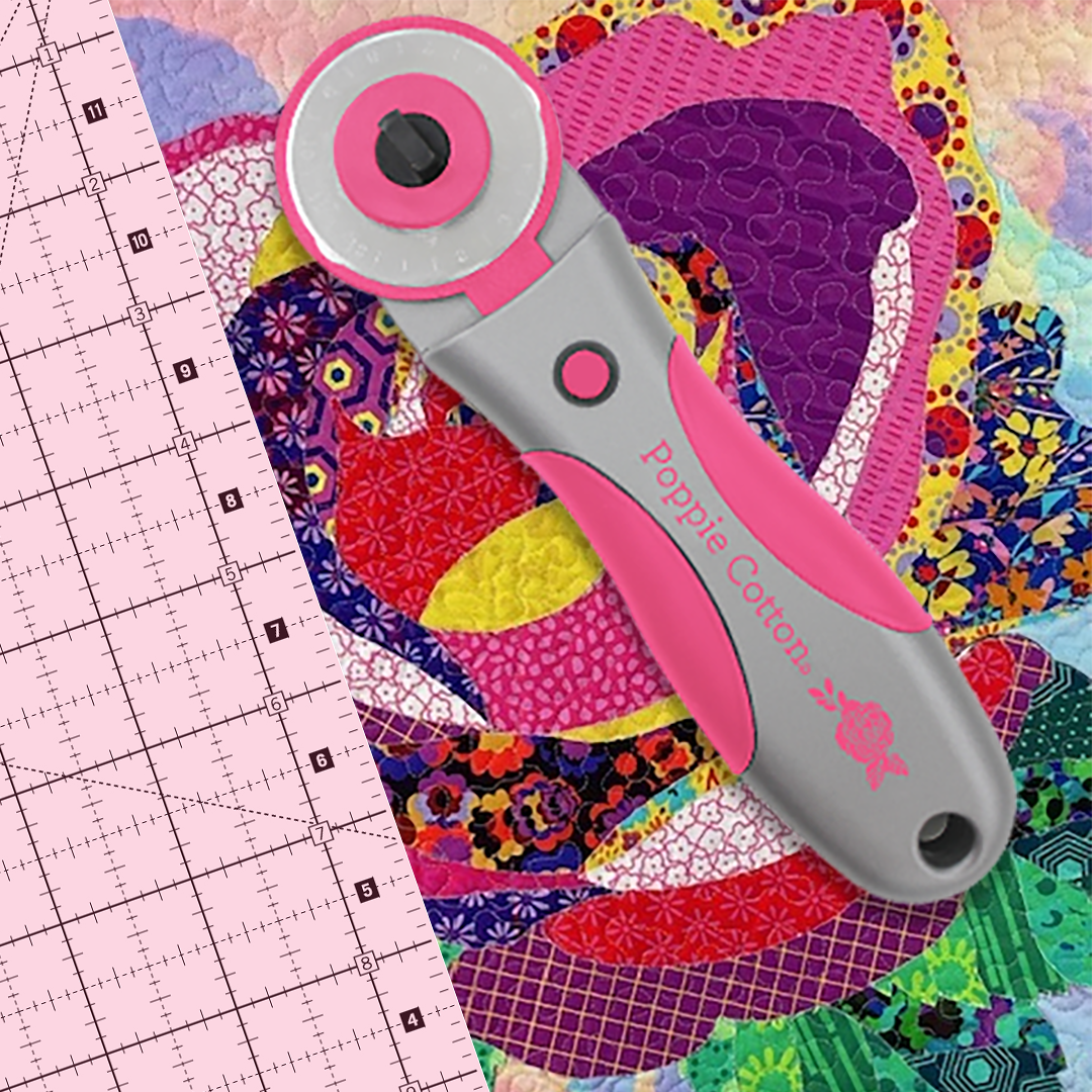 Poppie Cotton 45mm Rotary Cutter - Image 2