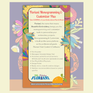 Floriani Monogramming & Customizer Plus
