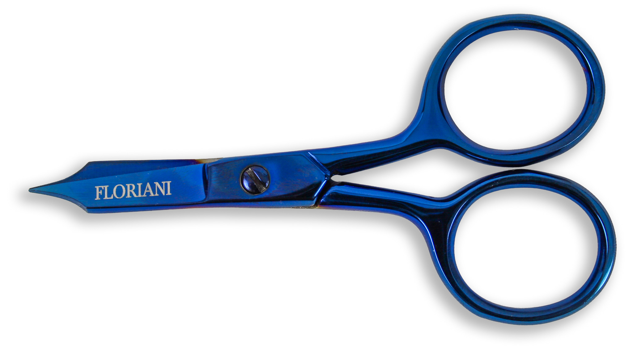 Blue Micro Tip Serrated Scissors